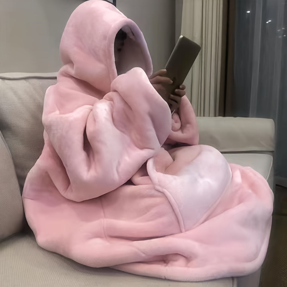 Luna Sherpa Hoodie Decke – Ultraweich sowie Bequem für die Kältesten Tage