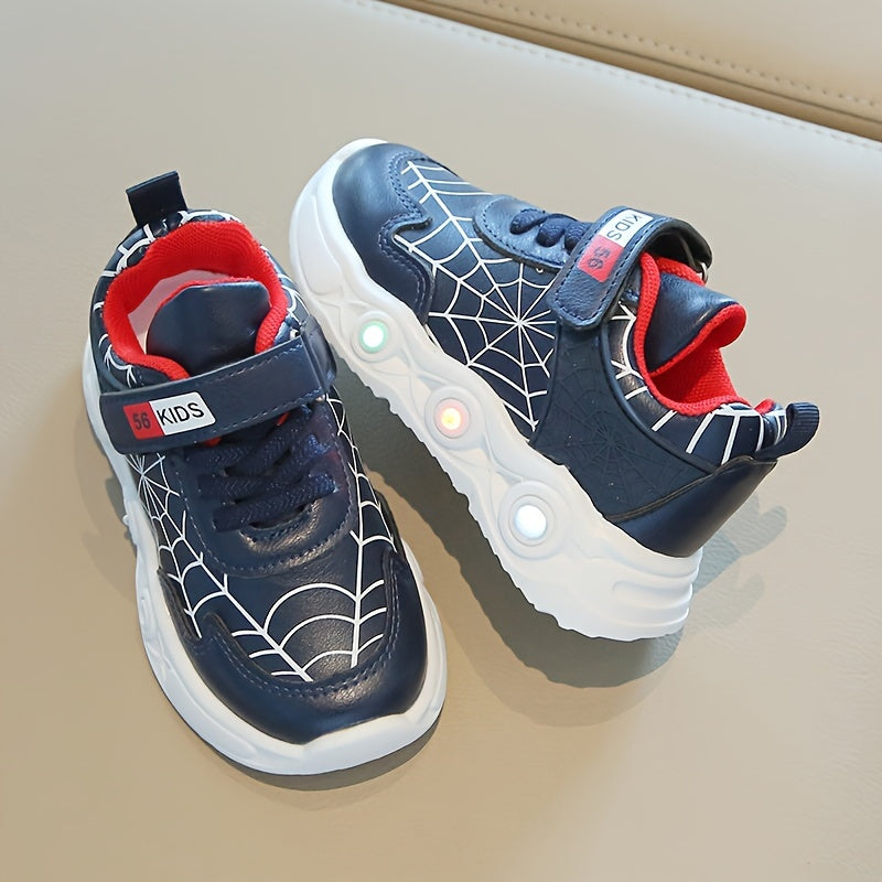 Spider-Net LED Sneakers - Ideal für Abenteuerlustige Kinder