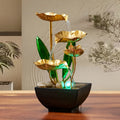 Serene Lotus Innenbrunnen – Beruhigend sowie Stimmungsvoll