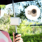 BreezeClip Mini Ventilator – Leistungsstarke Kühlung, Überall sowie Immer