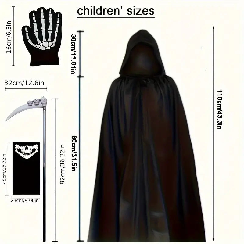 Schatten des Todes Kostüm: Der unvergessliche Sensenmann-Look
