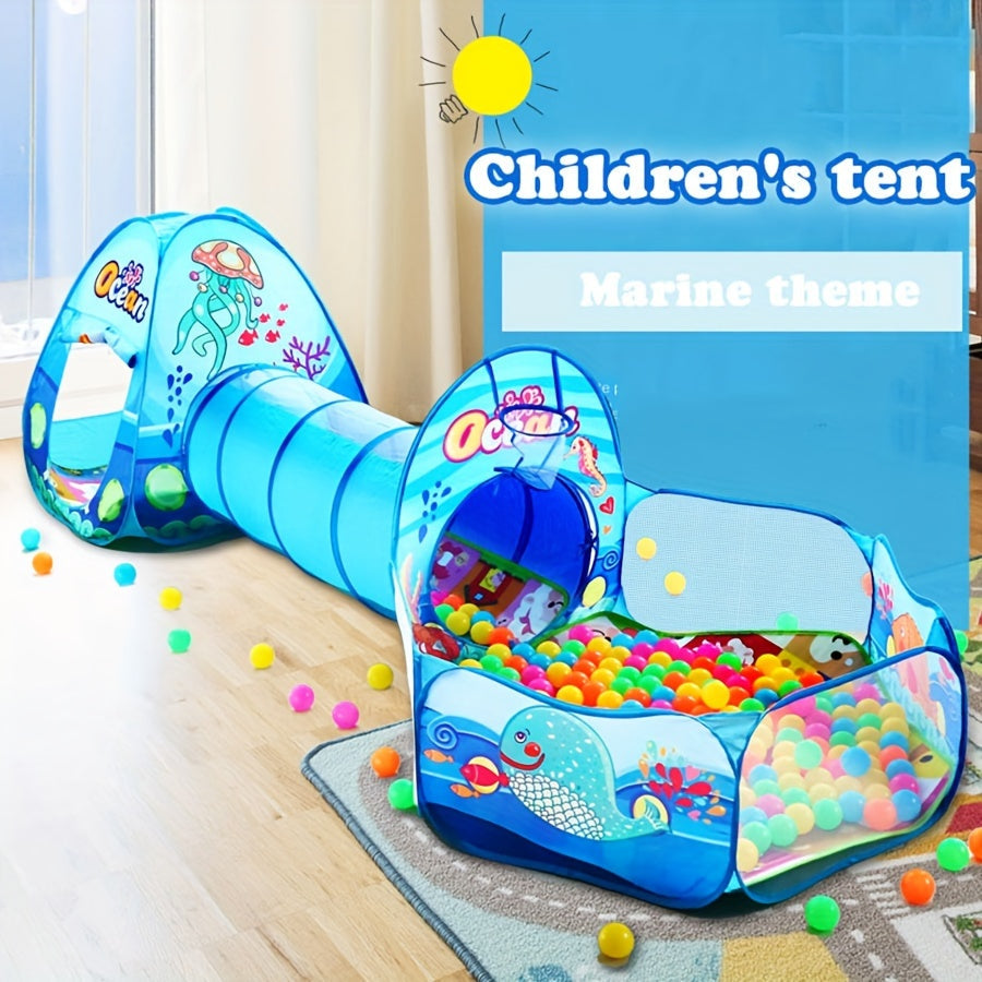 Verspieltes Kinderzelt mit Bällebad – Ideal für tolle Abenteuer