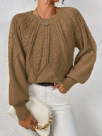 Eleganter Pullover mit langen Ärmeln