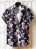 TropicWave Palmprint Hemd – Frisch und Elegant für Herren