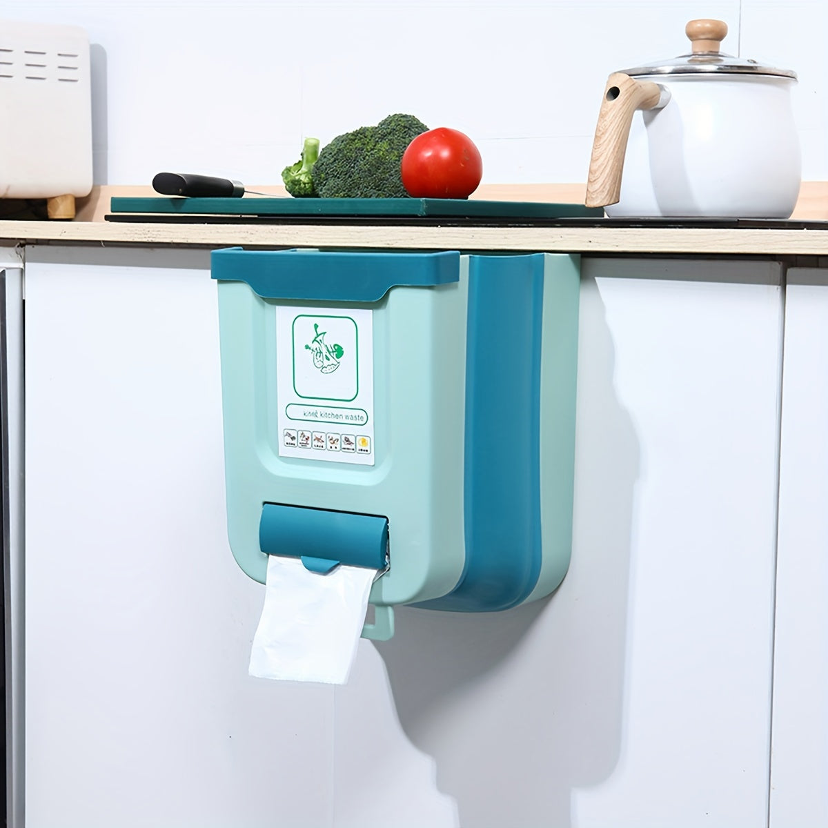 Faltbarer Küchenmülleimer – Ideal für smartes Abfallmanagement in jeder Küche