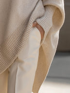 Übergroßer Pullover