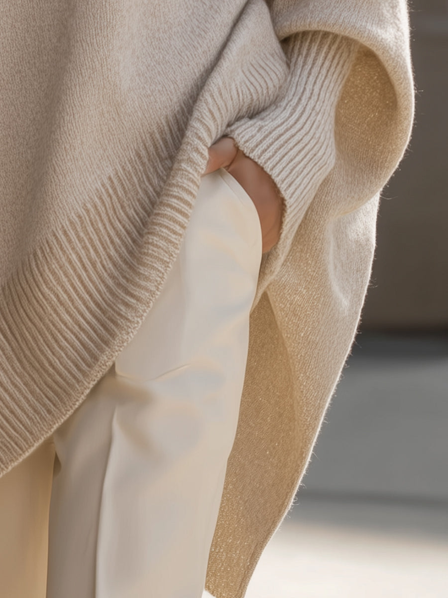 Übergroßer Pullover