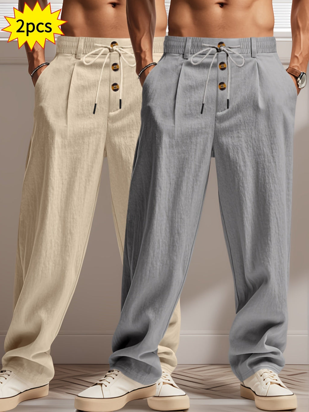 Entspanntes Luxe Hosen Set - Komfort sowie Stil ohne Kompromisse