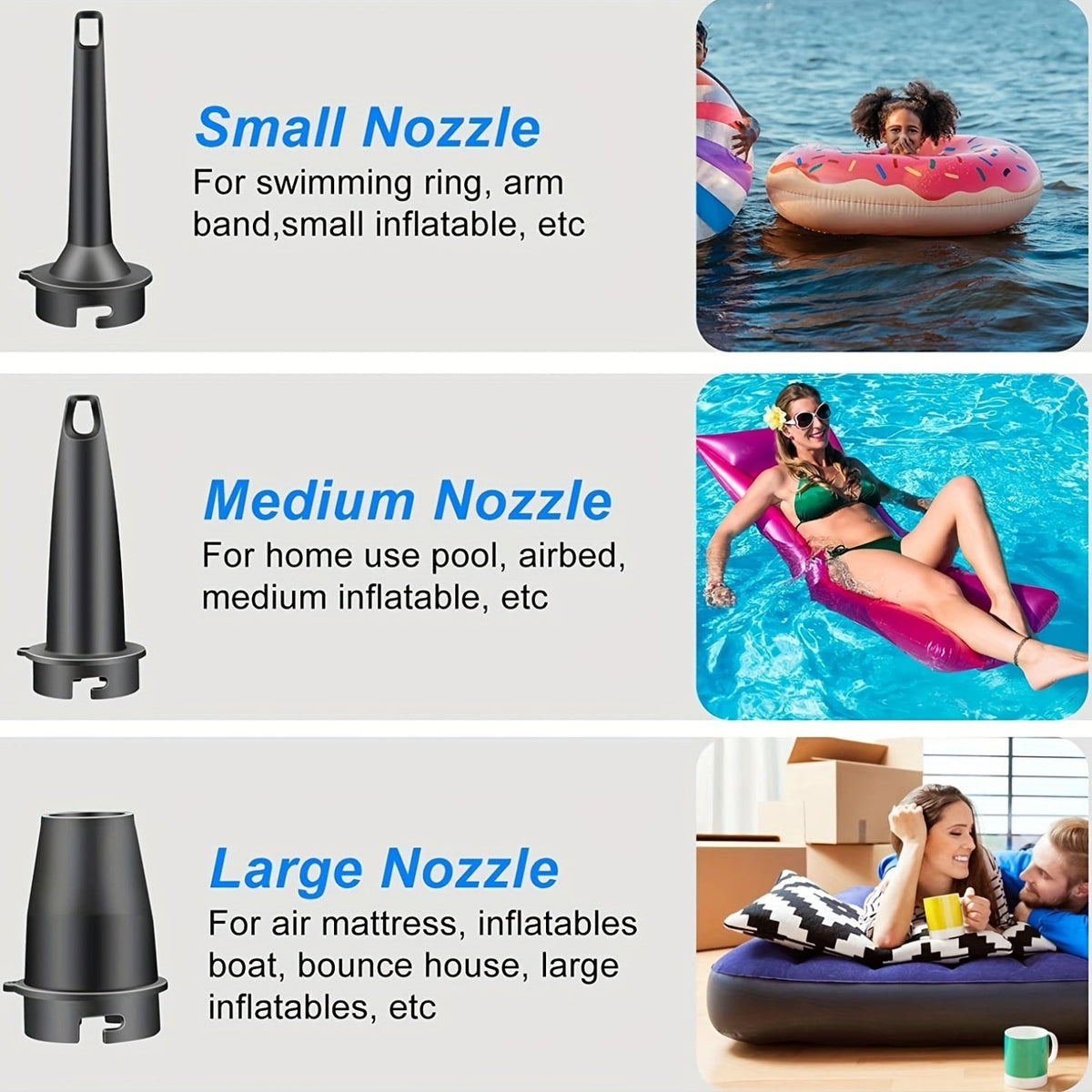 Tragbare USB-Luftpumpe: Kompakter kabelloser Inflator für den Einsatz im Freien