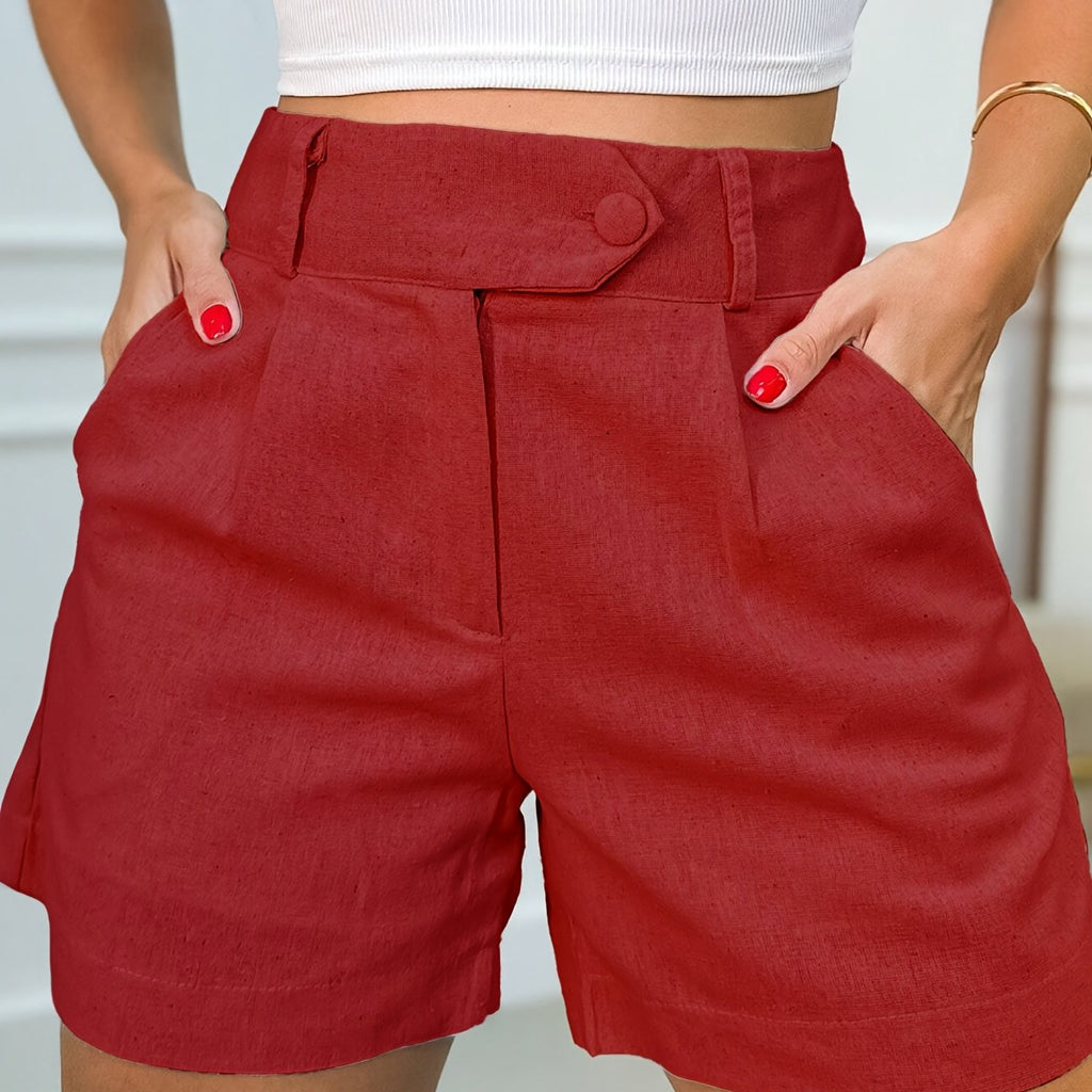 Elegante High Waist Shorts – Komfort sowie Stil in Einem
