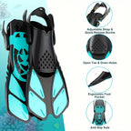 AquaFlex Schnorchelflossen – Ideal zum Schwimmen sowie Schnorcheln