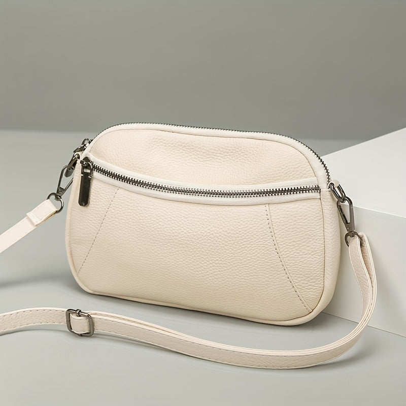 Klassisch Schicke Leder Crossbody – Klassisch und Funktional
