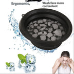FlexiCool Silikon-Eiswürfelform – Funktional und Kompakt für Erfrischende Bäder
