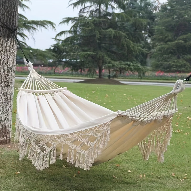 Tusheng Boho Hängematte – Entspannen in Farbe und Komfort