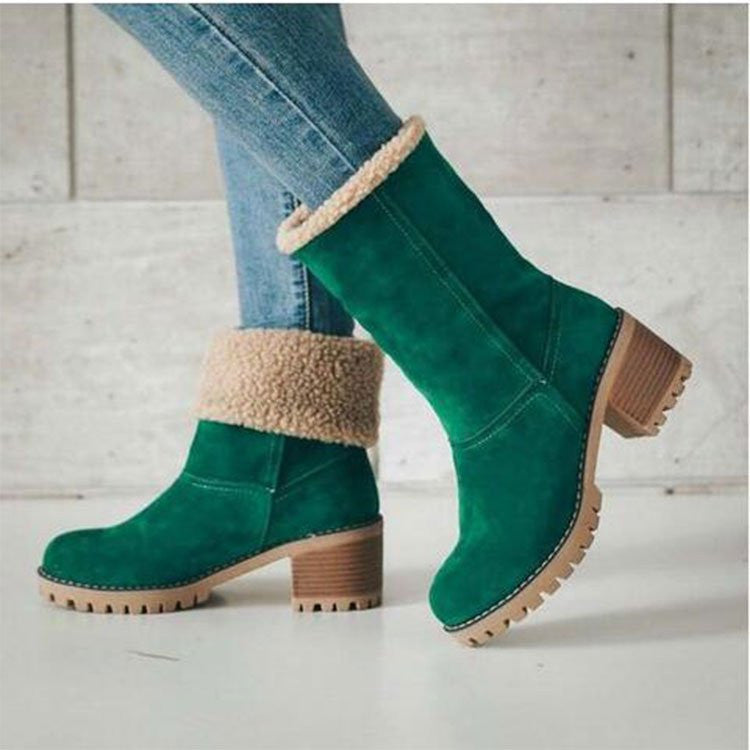 Stiefel gefüttert – Grün