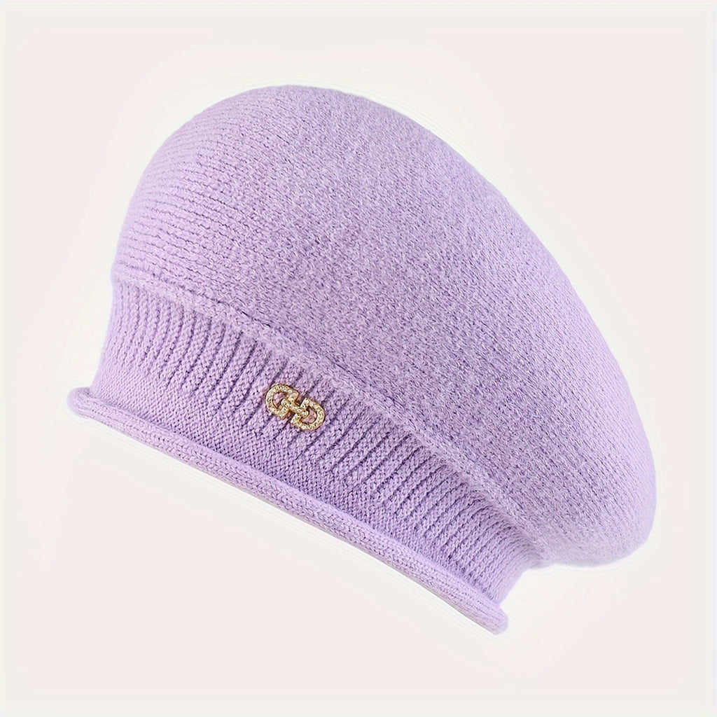 Chic gestricktes Beret für Damen – Eleganz sowie Wärme für den Winter