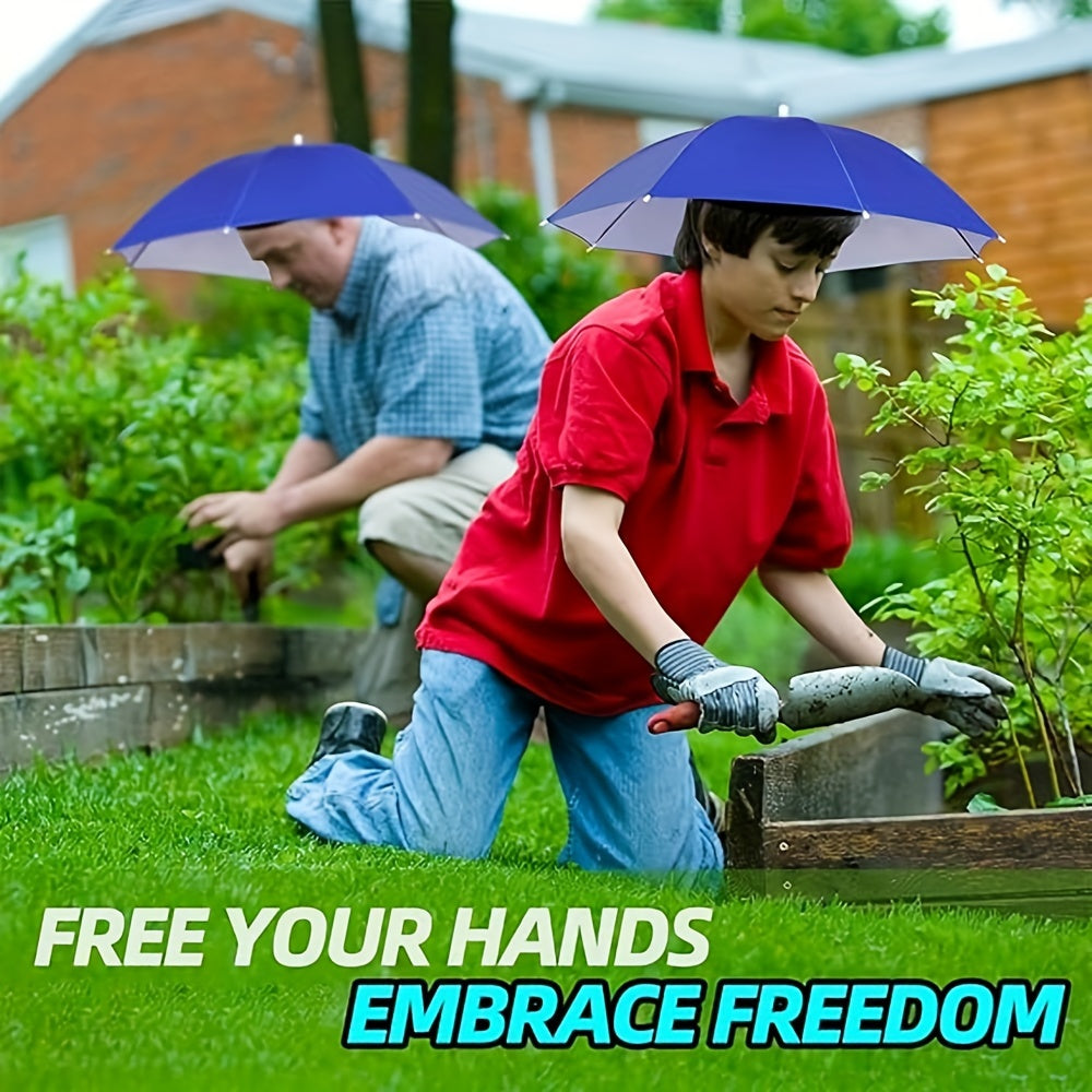 SunShade Regenhut – Leichtgewichtig, UV-schutzend sowie Freihändig