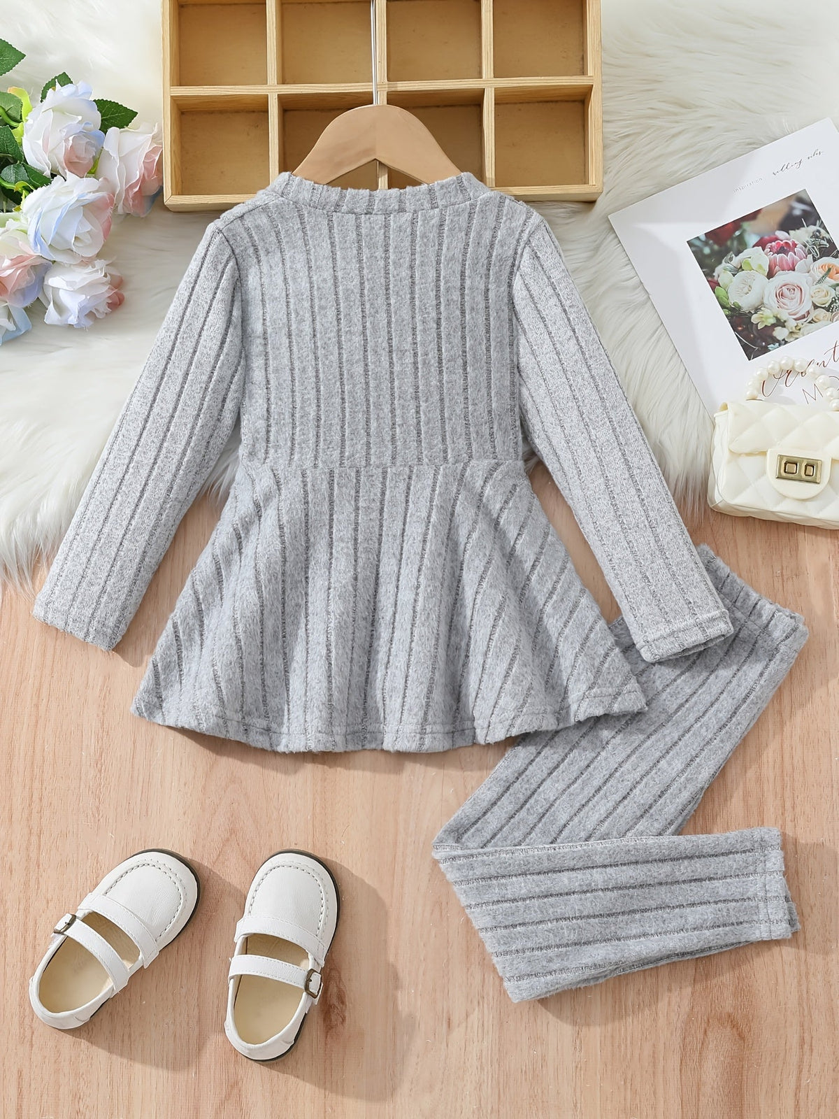 Sophie Mädchen Outfit Set – Bequem und Modisch für den Herbst und Winter
