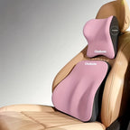 Ergonomisches Autositzkissen-Set – Memory Foam Lenden- sowie Nackenstütze