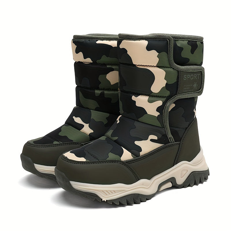 Modisch Camouflage Schneestiefel - Für Abenteurer