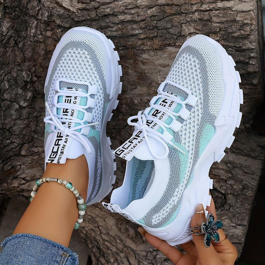 Damen Freizeit Sneakers - Flexibel und Atmungsaktiv für den Alltag