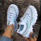 Damen Freizeit Sneakers - Flexibel und Atmungsaktiv für den Alltag