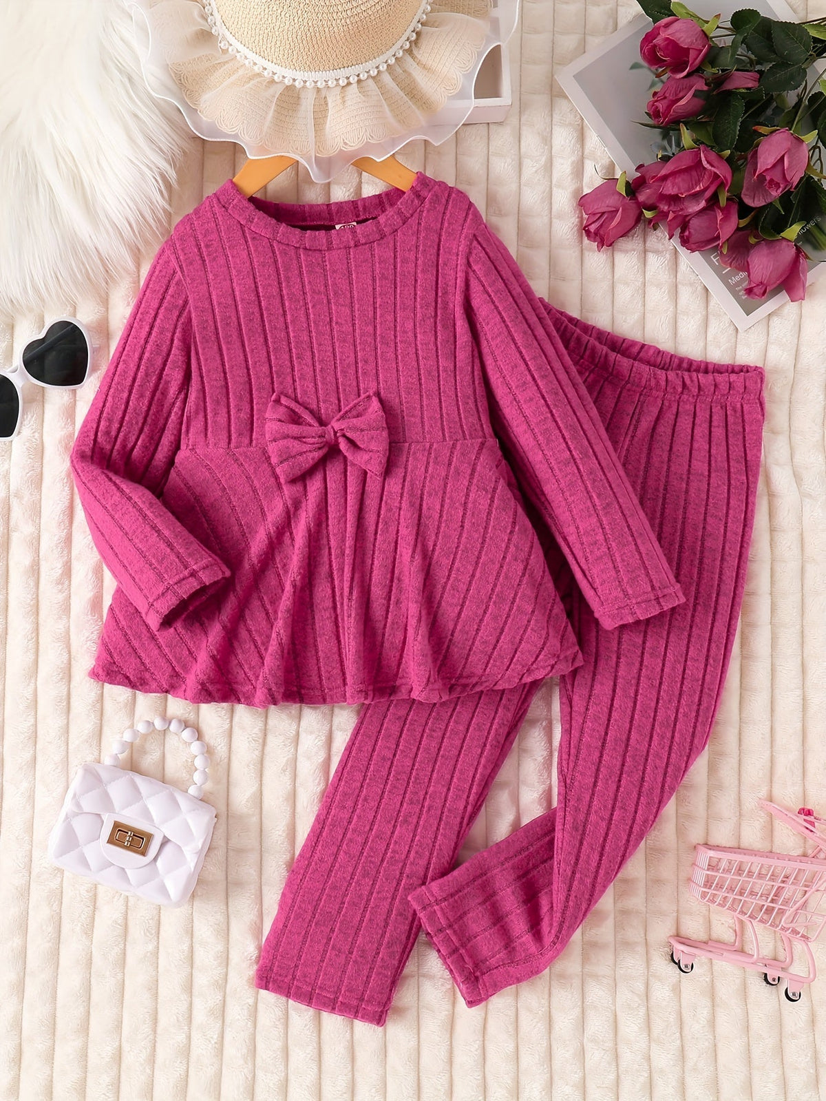 Sophie Mädchen Outfit Set – Bequem und Modisch für den Herbst und Winter