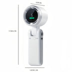 Kompakter Turbo Handventilator – 3-in-1 USB wiederaufladbar inklusive 5 Geschwindigkeiten