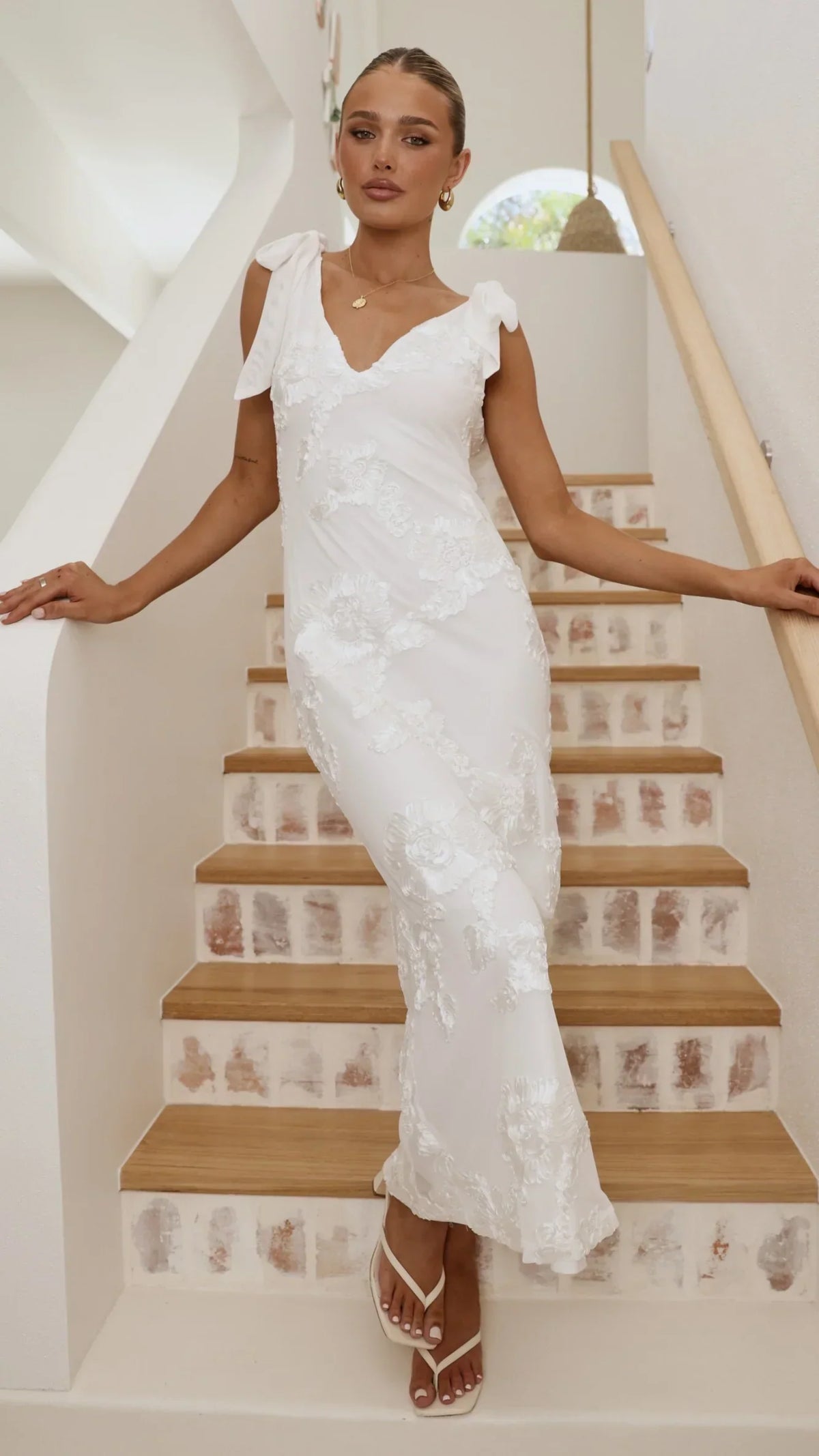 Usha – Maxikleid mit Blumenmuster
