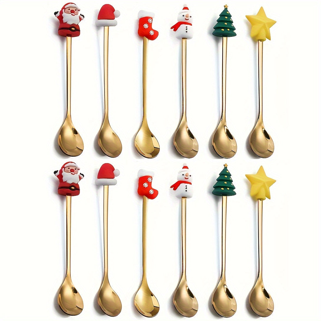 Weihnachtliches Löffelset – Ideal für festliche Tafelmomente
