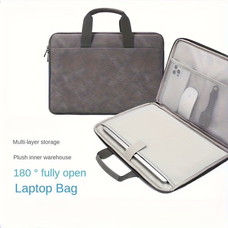 UrbanCarry PU Laptoptasche – Elegant und Funktional für Jeden Arbeitstag