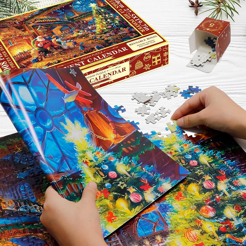 Weihnachtlicher Krippen-Adventskalender – Ideal für ein magisches Weihnachts-Erlebnis