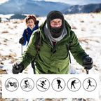 PolarGuard 3-in-1 Wintermütze – Warm, Winddicht sowie Multifunktional