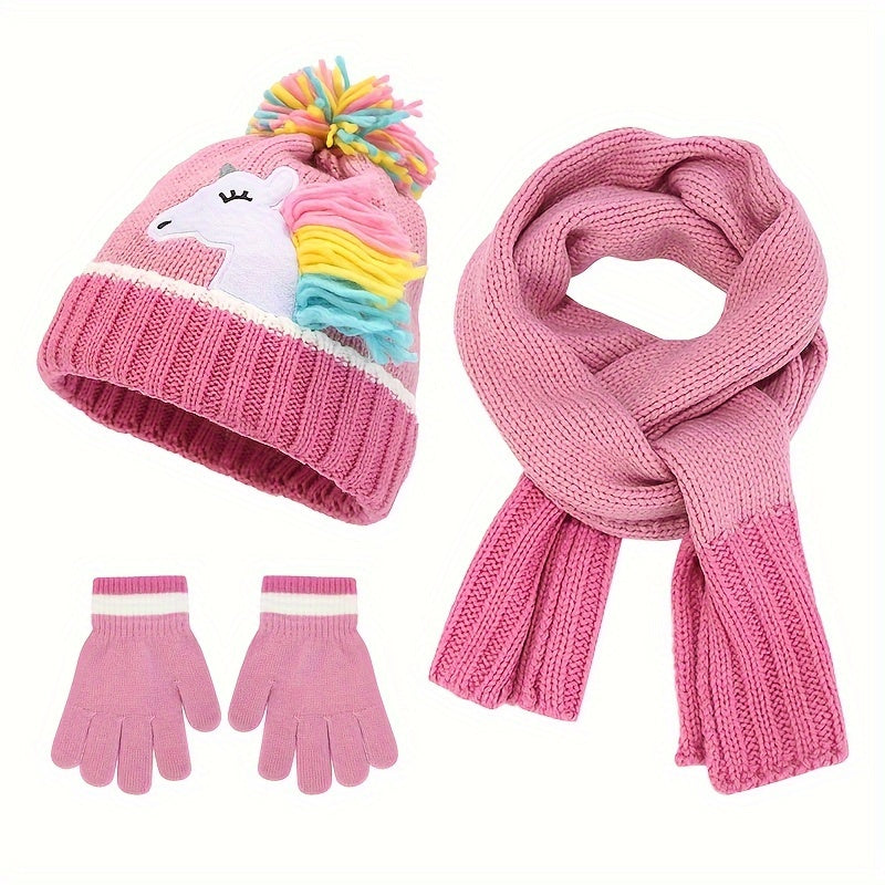 Unicorn Winterset für Kleine Kinder - Für Warme und Verspielte Wintertage