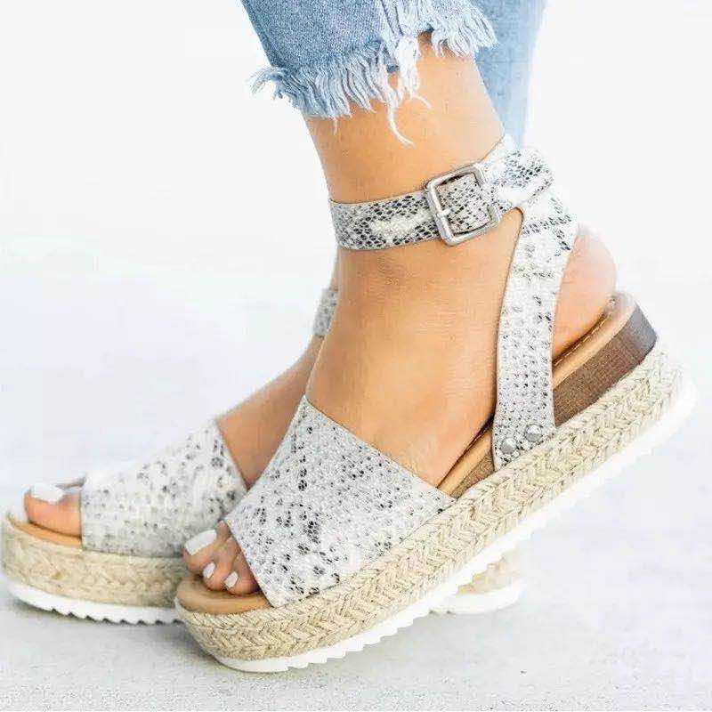 Damen Plattform Espadrille Sandalen – Stilvolles sowie bequemes Sommer-Schuhwerk
