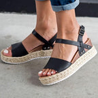 Damen Plattform Espadrille Sandalen – Stilvolles sowie bequemes Sommer-Schuhwerk