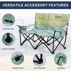 CampEase Loveseat Campingstuhl: Luxus Sitzkomfort für Zwei