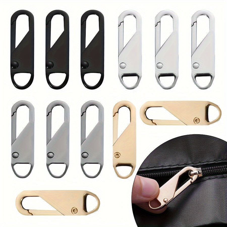 MultiFit Universelle Reißverschlussköpfe: Praktisches Ersatzset von 4