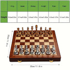 Vintage Schachspiel Set – Strategisch und Klassisch