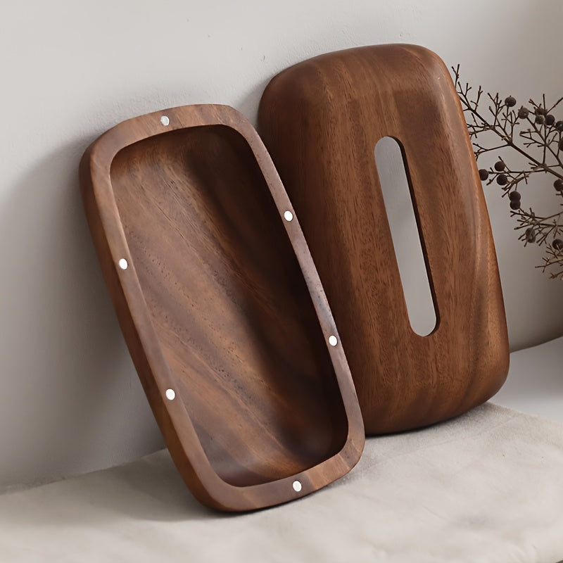 Walnuss Taschentuchbox Halter – Elegantes sowie Funktionales Design