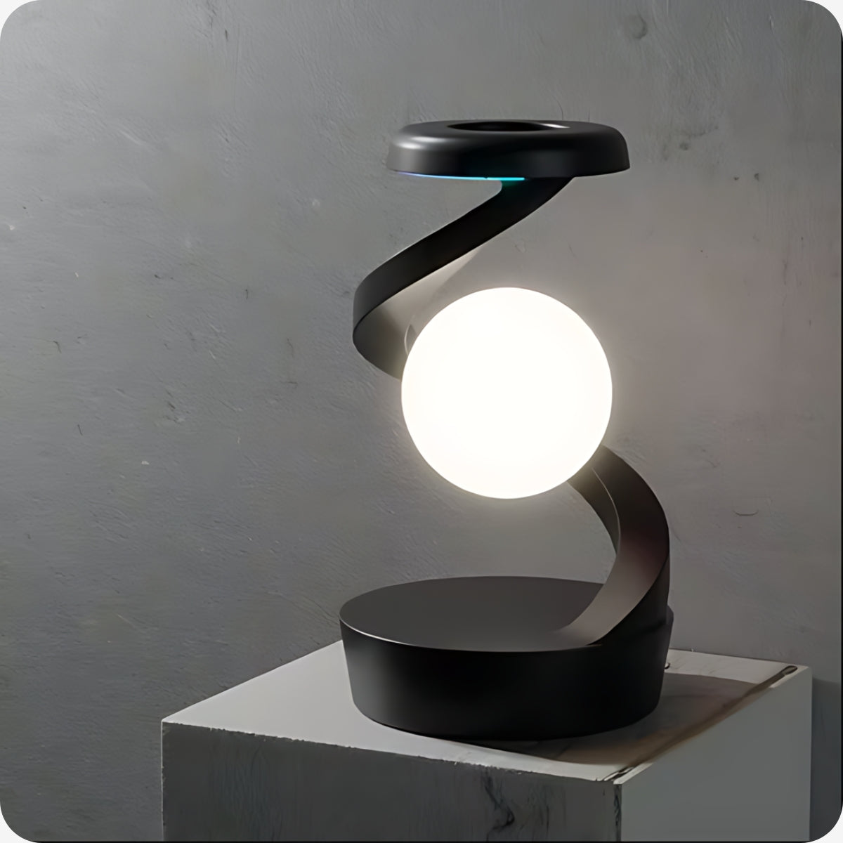 LumaSpiral Atmosphärenlampe – Modernes Design inklusive Warmer Ausstrahlung