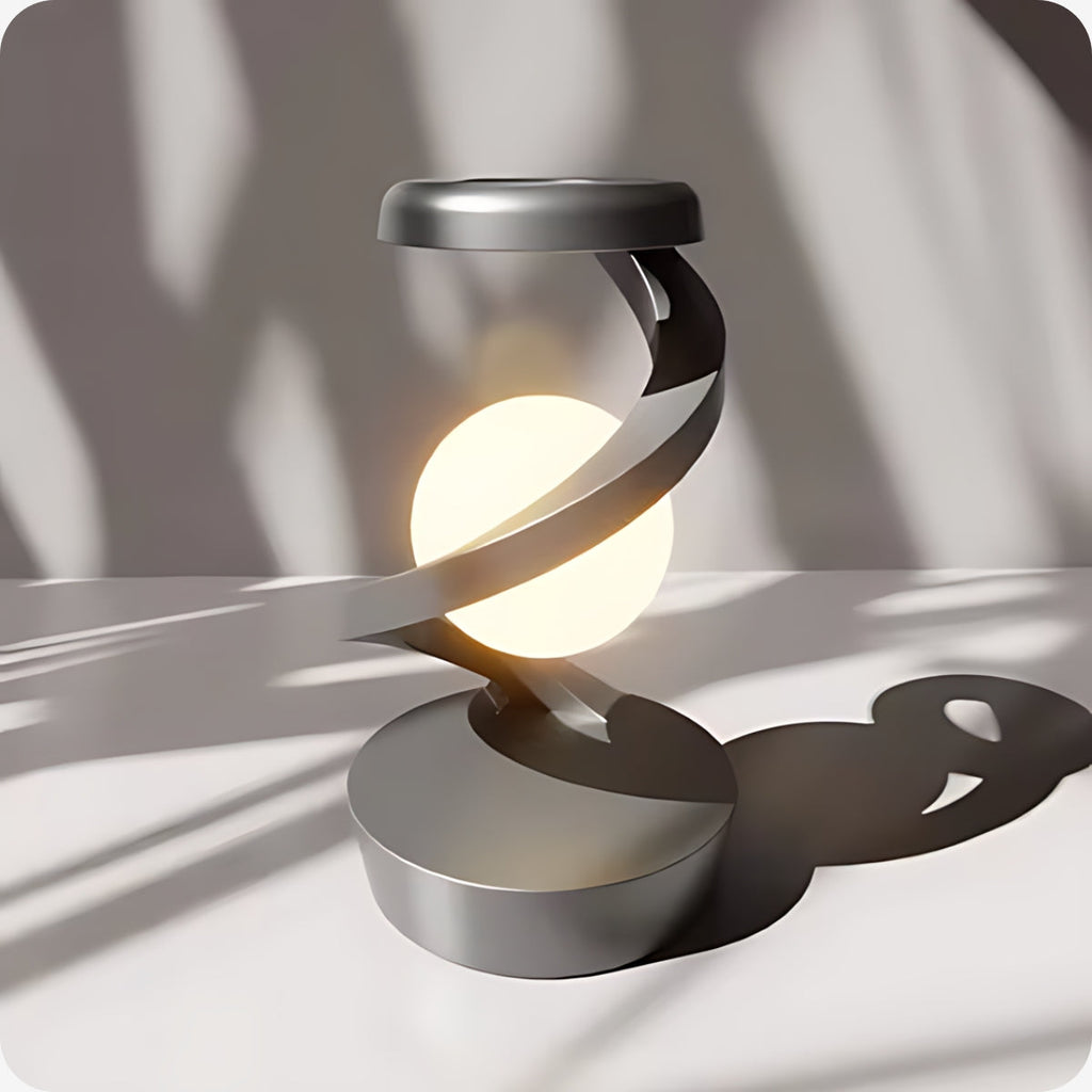 LumaSpiral Atmosphärenlampe – Modernes Design inklusive Warmer Ausstrahlung