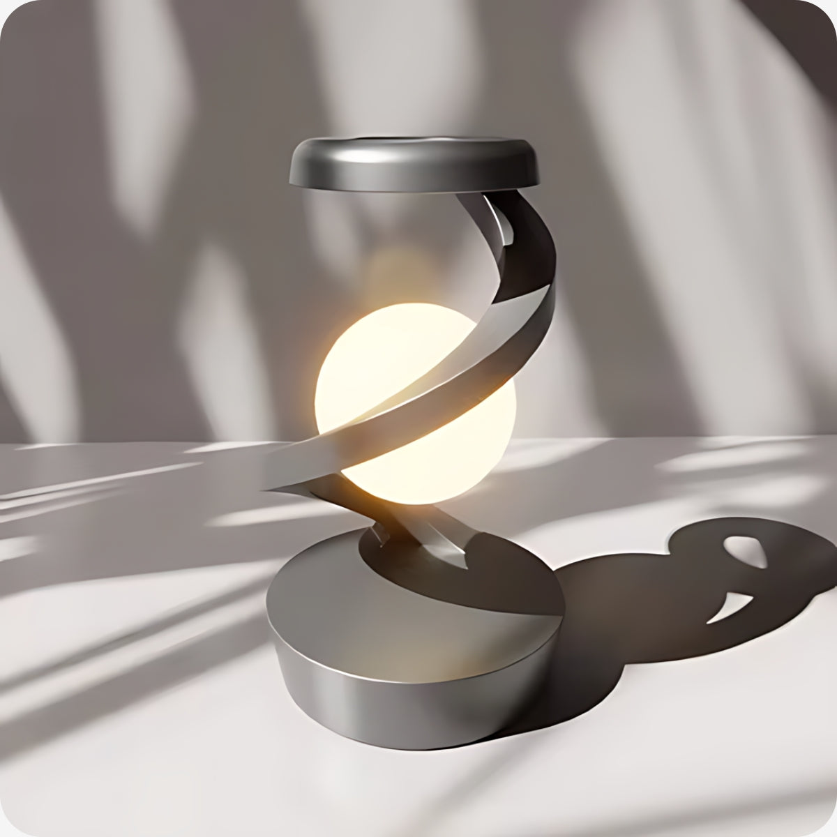 LumaSpiral Atmosphärenlampe – Modernes Design inklusive Warmer Ausstrahlung