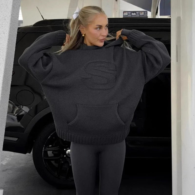 Pullover in Grau