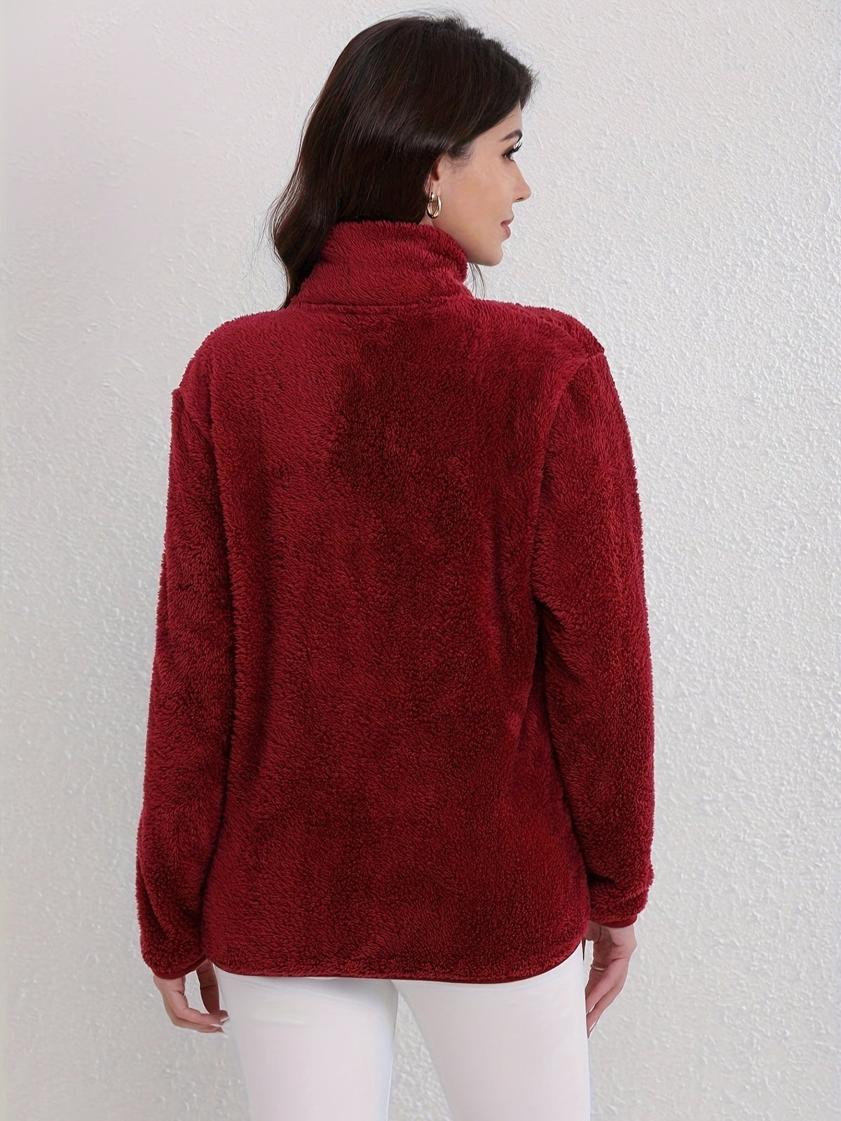 Sanne Teddy Fleece Jacke – Weich sowie Bequem für Kalte Tage