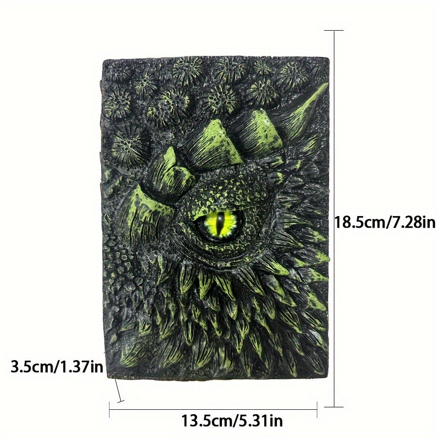 Fantasy Notizbuch mit Drachenauge – Strapazierfähig und Kunstvoll