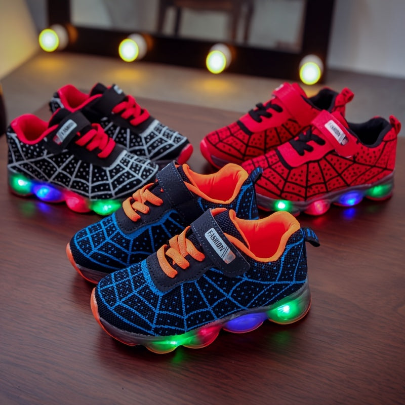 Spider-Man Sneakers inklusive LED – Abenteuer in jedem Schritt für dein Kind