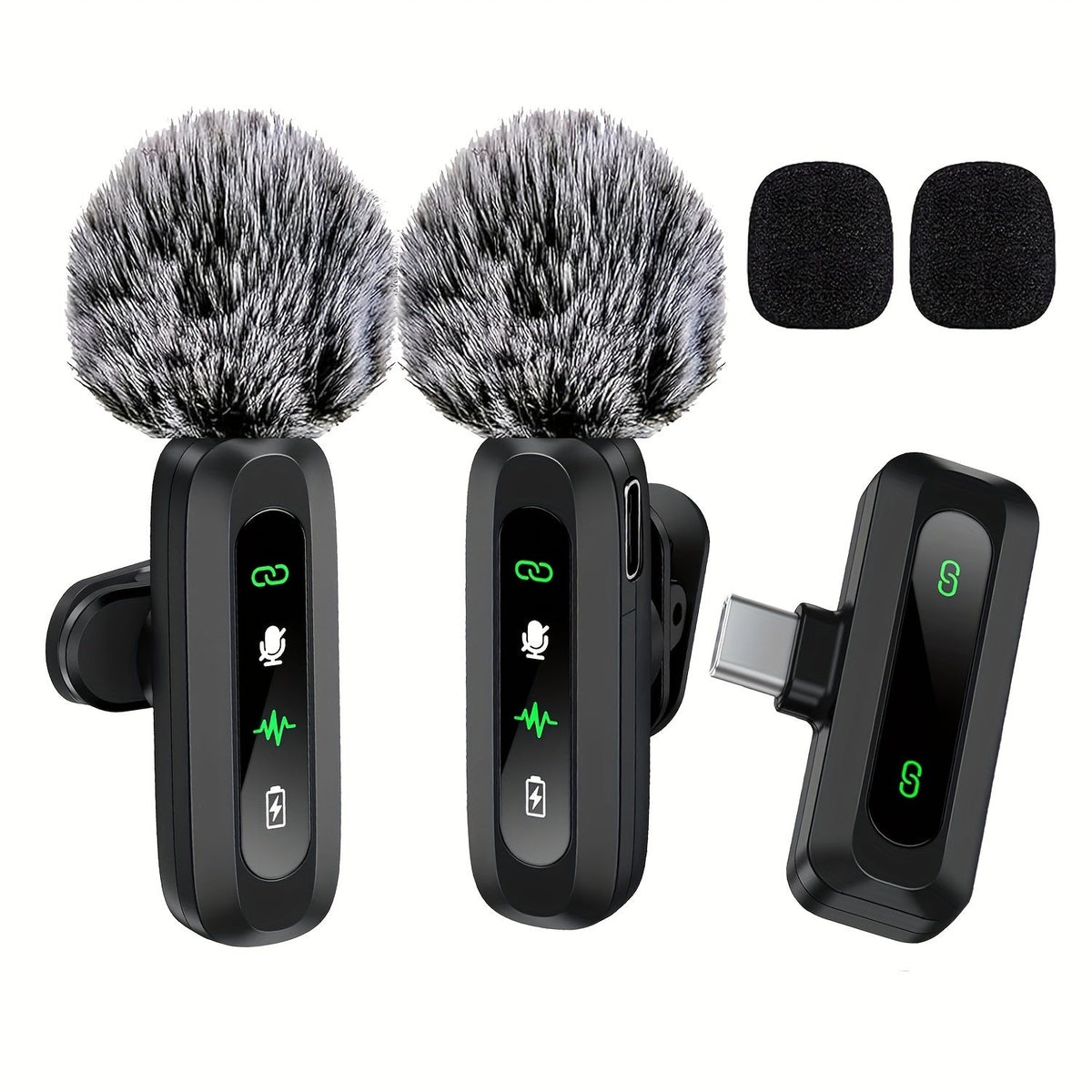 SoundClip Kabelloses Lavalier-Mikrofon - Für Smartphones sowie Tablets