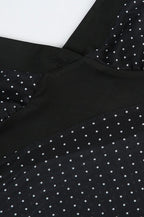 Cami-Top mit Neckholder, V-Ausschnitt und kurzem Schnitt