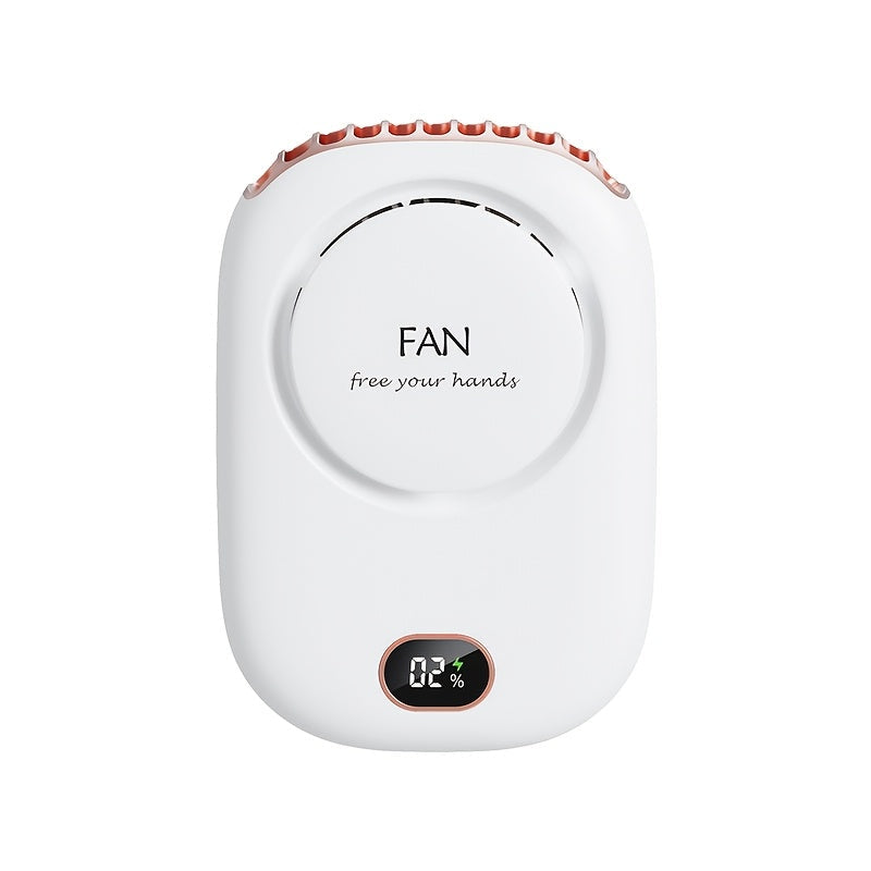 USB wiederaufladbarer Mini Nackenventilator – Leicht inklusive einstellbaren Geschwindigkeiten